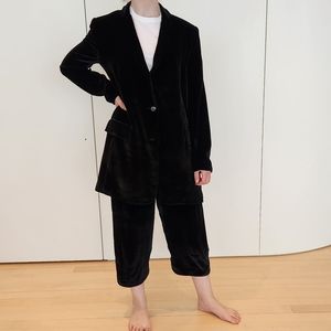 Eileen M Custom Designed Velvet Zoot Suit